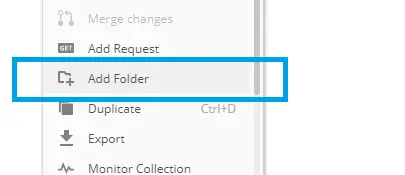 postman-collection-add-folders