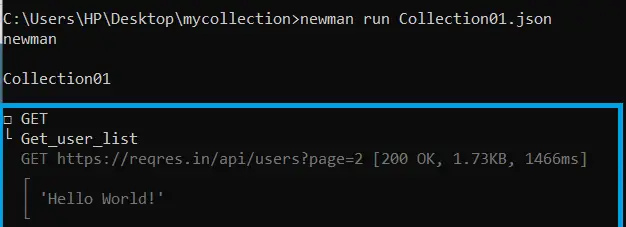 postman-collection-run-command-line
