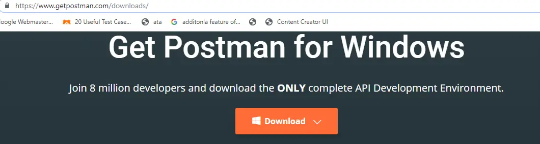 postman-download-page