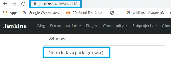 postman-jenkins-installation-page