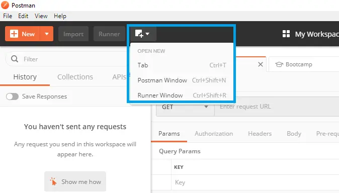 postman-open-new-button