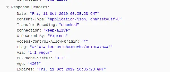 postman-response-header
