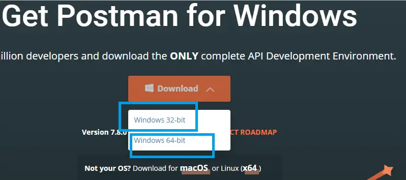 postman-select-os-download