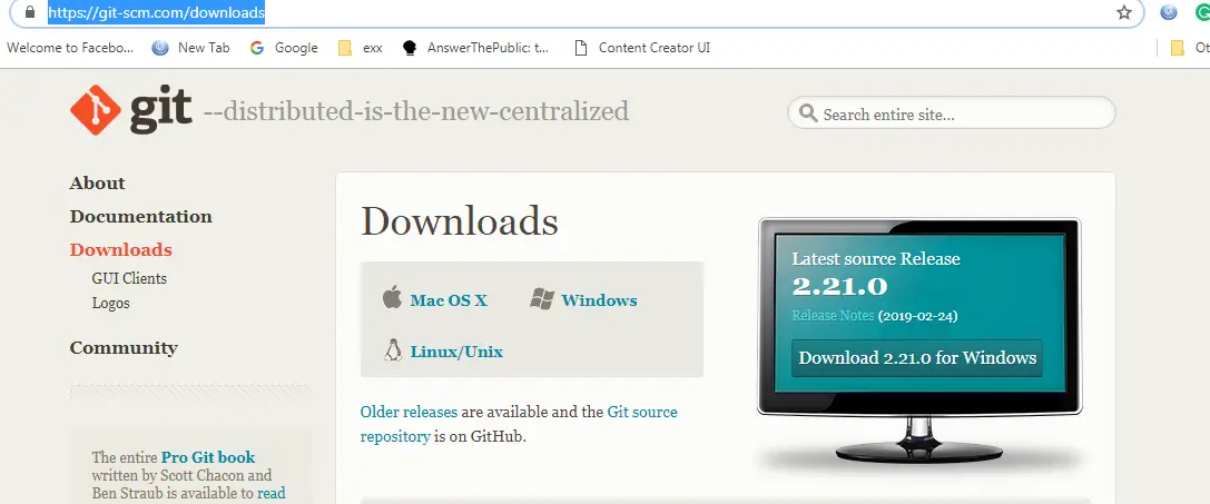 navigate-to-git-downloads