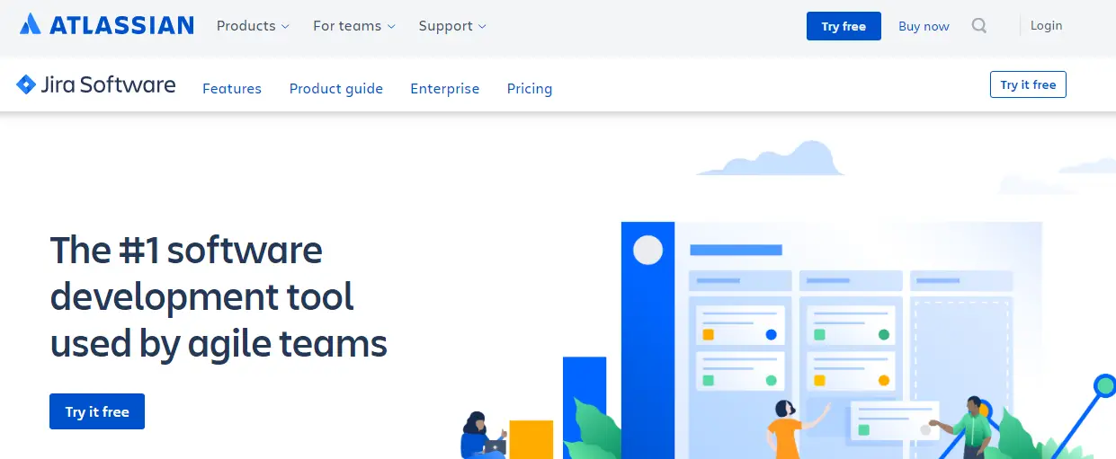 Jira-atlassian-page