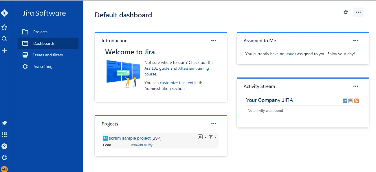 Jira-dashboard