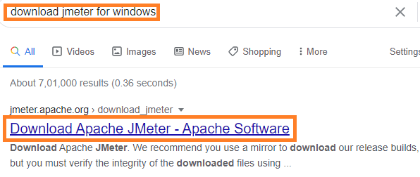 search-for-jmeter-in-google-chrome