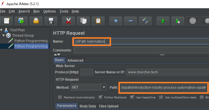 uipath-http-request-jmeter