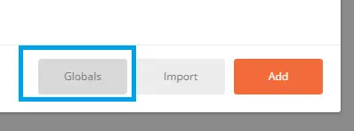 postman-create-global-variables