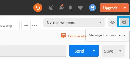 postman-manage-environment