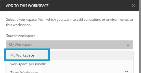 postman-workspace-list