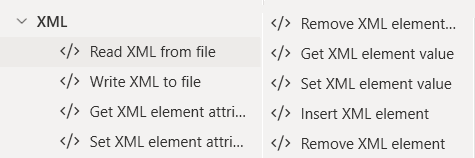 actions-xml-automation-power-automate-desktop