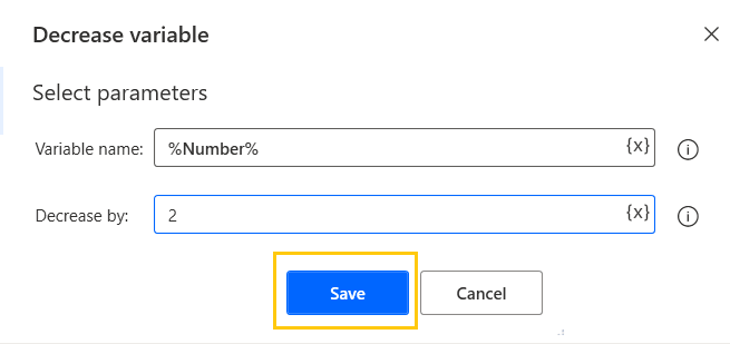 decrement-power-automate-desktop