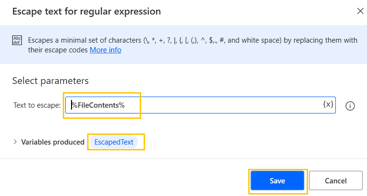 escape-text-case-text-actions-power-automate-desktop