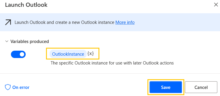 launch-outlook-automation-power-automate-desktop
