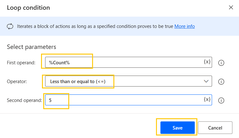 loop-condition-variable-loop-actions-power-automate-desktop