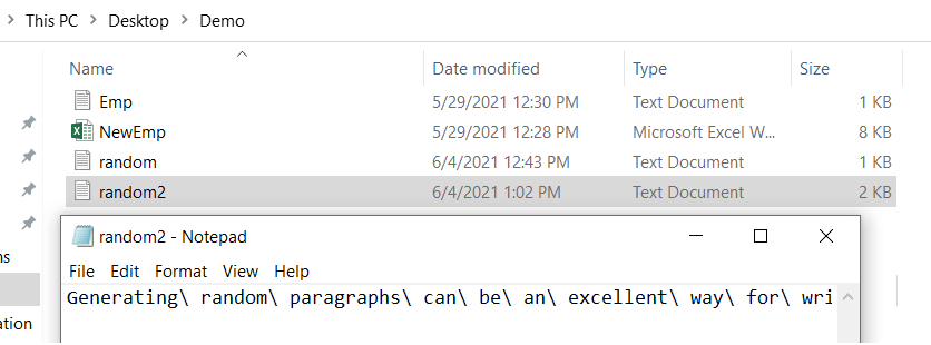 result-escape-text-case-text-actions-power-automate-desktop