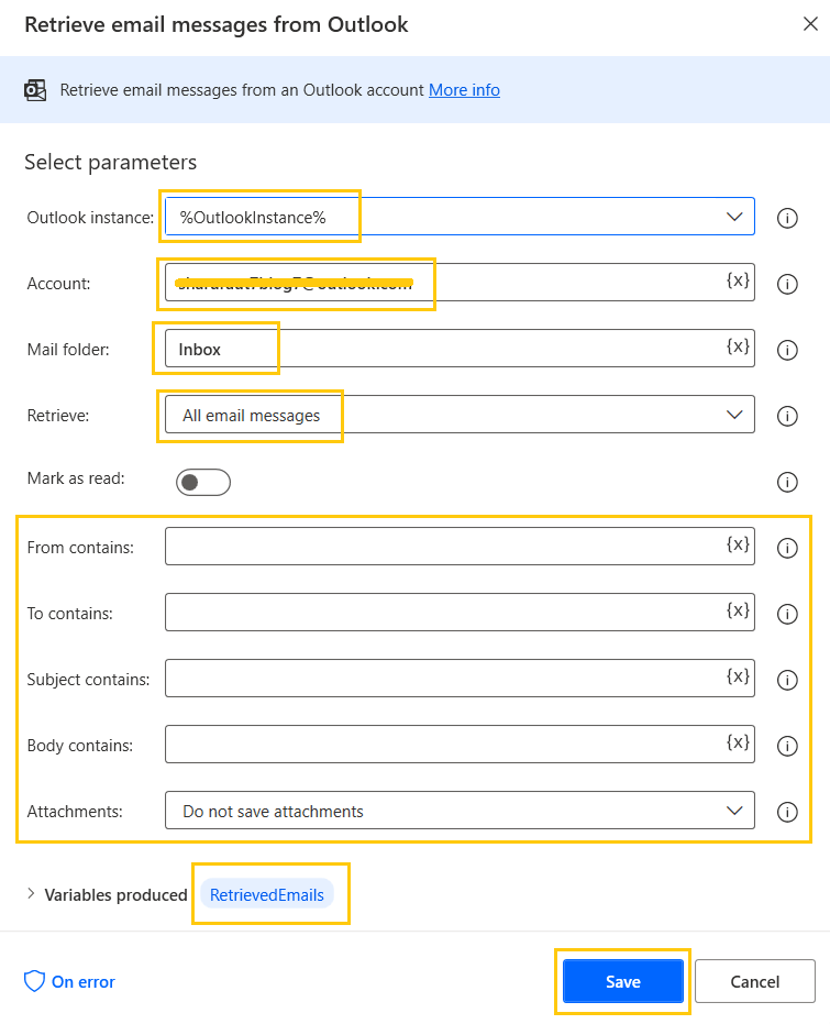 retrive2-outlook-automation-power-automate-desktop