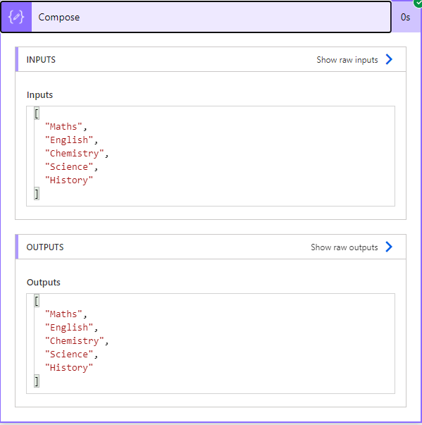 array-compose-output-var