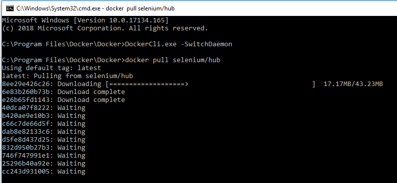 install-selenium-docker-pull