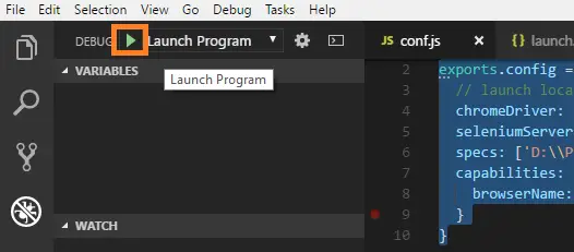 run-protractor-typescript