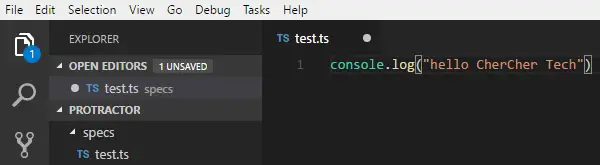 sample-typescript-vscode-protractor