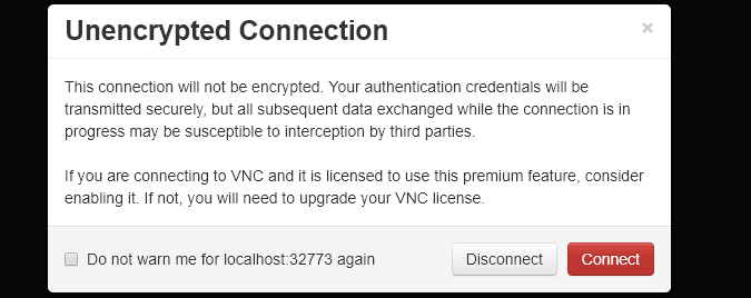 uncrypted-connection-docker-selenium-hub
