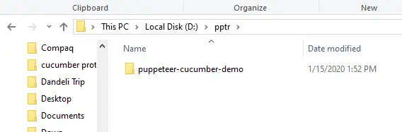 cuucmber-puppeteer-folder cuucmber-puppeteer-folder