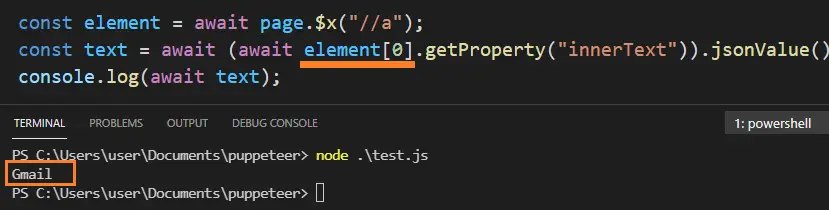 get-single-element-puppeteer-xpath