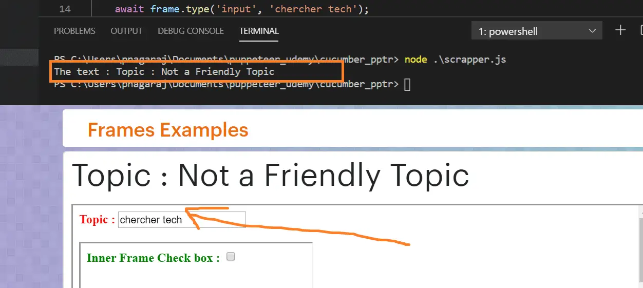 iframe-pagelevel-puppeteer