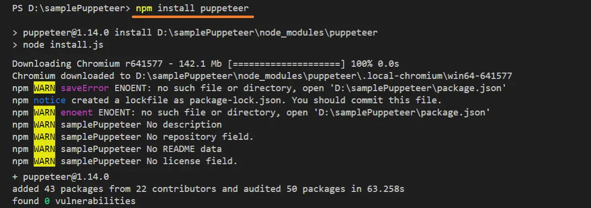 install-puppeteer