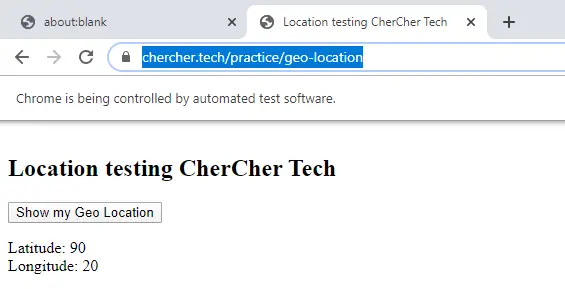 puppeteer-fake-geo-locations