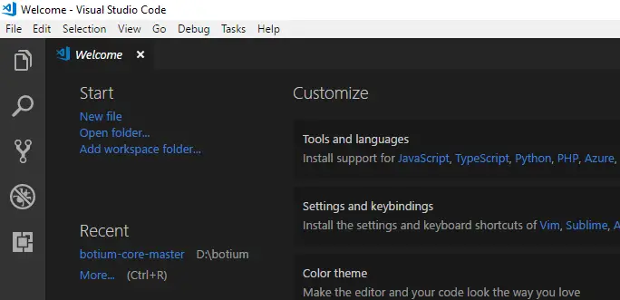 vscode-ui-protractor-puppeteer