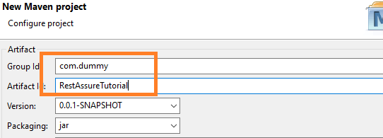 group-id-artifat-id-rest-assured