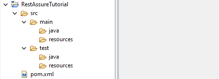 maven-rest-assured-project-created