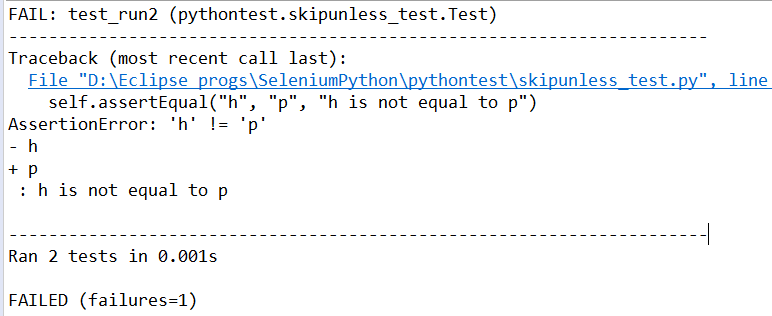 assertin-unittest-selenium-python