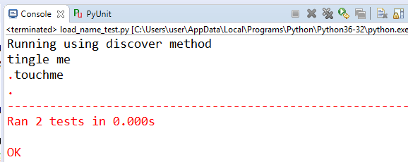discover-unittest-python-selenium