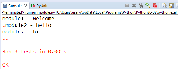 loadTestsFromModule-unittest-python-selenium