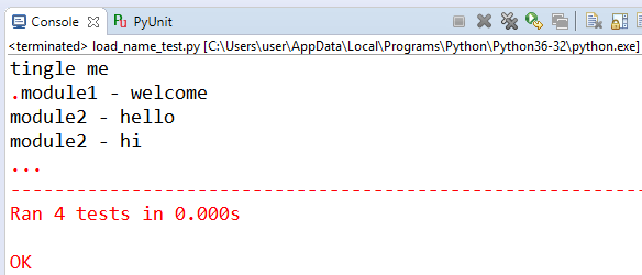 loadTestsFromNames-unittest-pythn-selenium