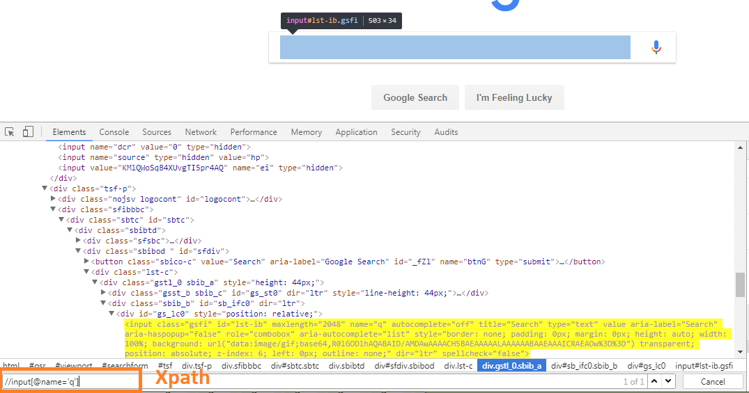 dev-chrome-xpath-selenium-webdriver