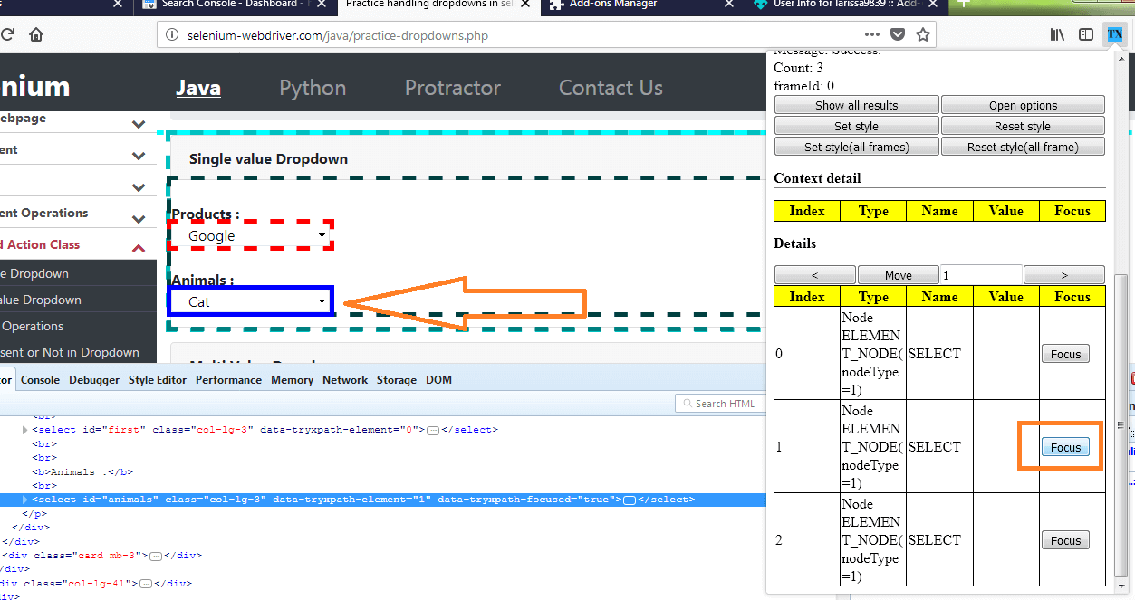focus-on-second-element-try-xpath