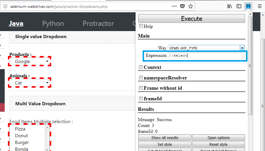 multiple-results-try-xpath-selenium-webdriver