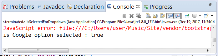 output-isSelected-dropdowns-selenium-webdriver output-isSelected-dropdowns-selenium-webdriver