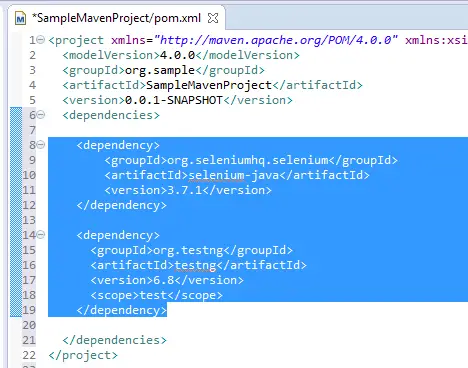 testng-selenium-maven-dependency testng-selenium-maven-dependency
