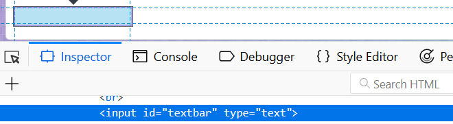 set-text-textbar-webdriverio